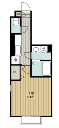 エスポワール北原の物件間取画像